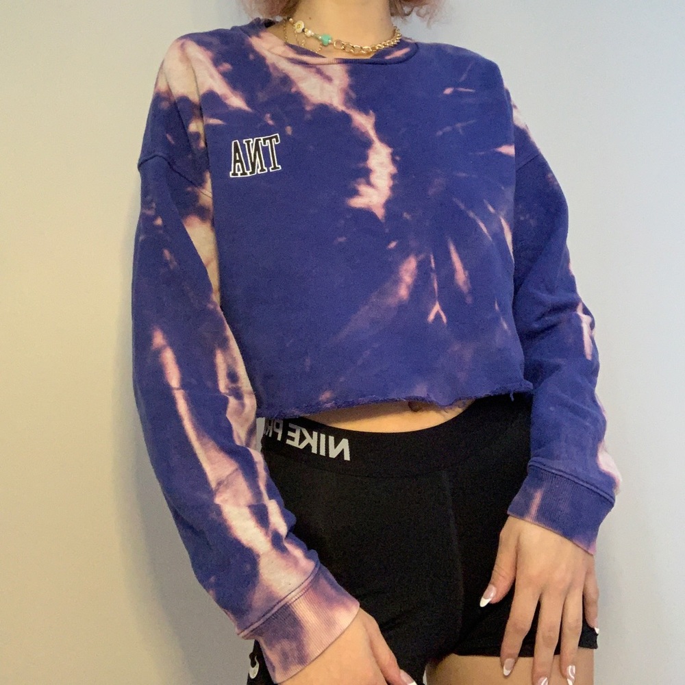 Tie Dye Crew Neck